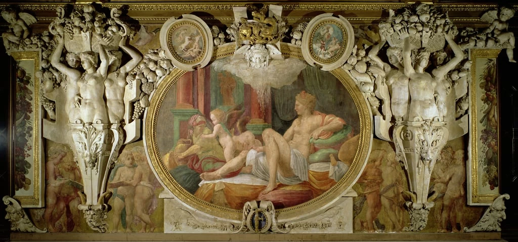 Danae, Galleria di Francesco I - Chateau de Fontainebleau